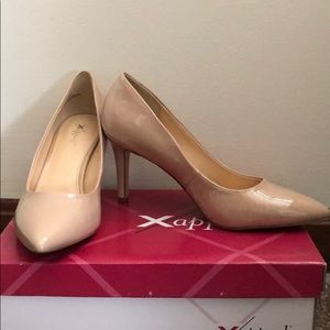 Nude 3 inch heel